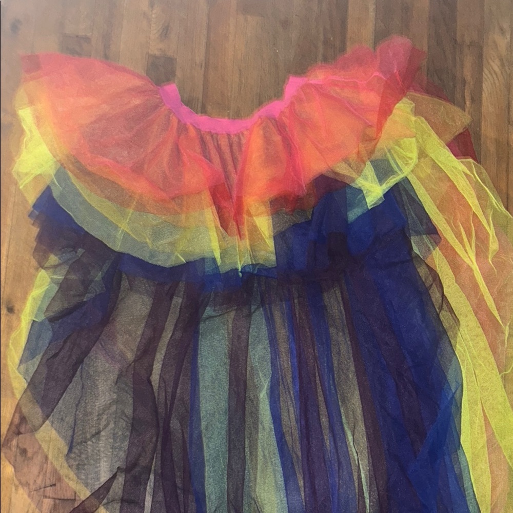 Colorful Layered Tulle Skirt Dolls Kill/ ClubExx